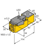 超聲波傳感器RU100-CP40-AP6X2