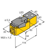 超聲波傳感器RU100-CP40-LIUX